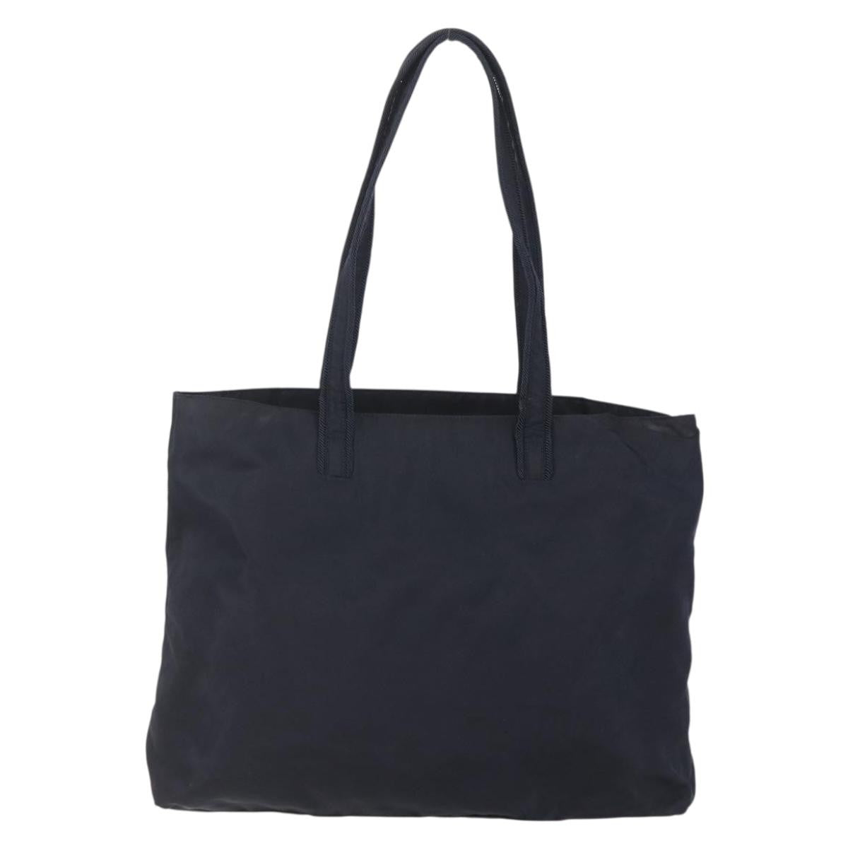 Prada Front Pocket Zip Tote Tessuto Black Nylon Tote Bag Bag (Pre-Loved)