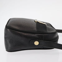 Salvatore Ferragamo Vala Shoulder Bag Leather Black Leather Shoulder Bag Bag (Authentic Pre-Loved)