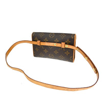 Louis Vuitton Louis Vuitton Florentine Waist Bag Monogram Canvas Brown Canvas Clutche & Pouche Bag (Pre-Loved)