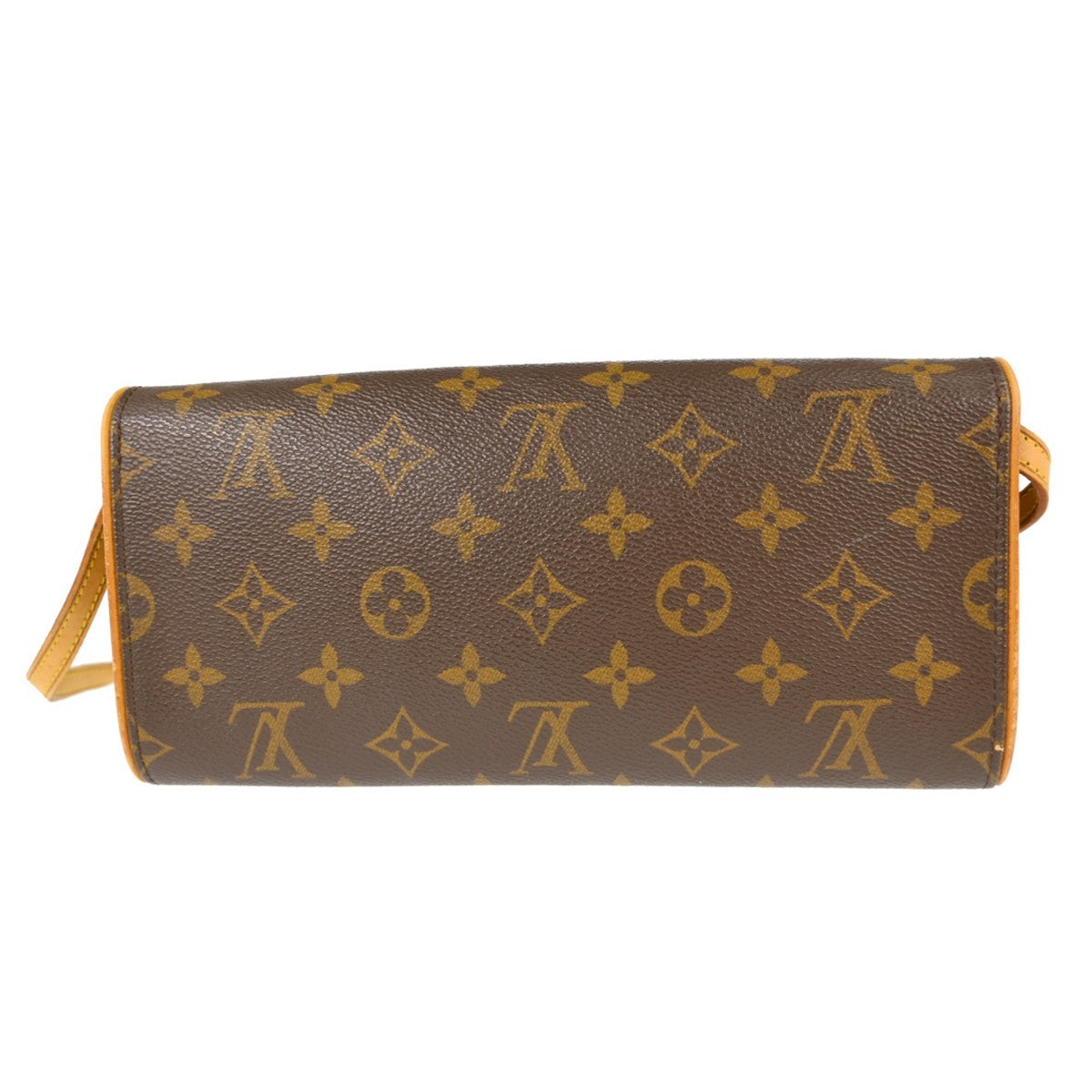 Louis Vuitton Louis Vuitton Twin Handbag Monogram Canvas Brown Canvas Clutche & Pouche Bag (Authentic Pre-Loved)