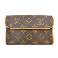 Louis Vuitton Louis Vuitton Florentine Waist Bag Monogram Canvas Brown Canvas Clutche & Pouche Bag (Pre-Loved)