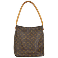 Louis Vuitton Louis Vuitton Monogram Looping Handbag Monogram Canvas Brown Canvas Shoulder Bag Bag (Pre-Loved)