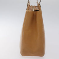 Salvatore Ferragamo Gancini Shoulder Bag Suede Brown Leather Shoulder Bag Bag (Authentic Pre-Loved)