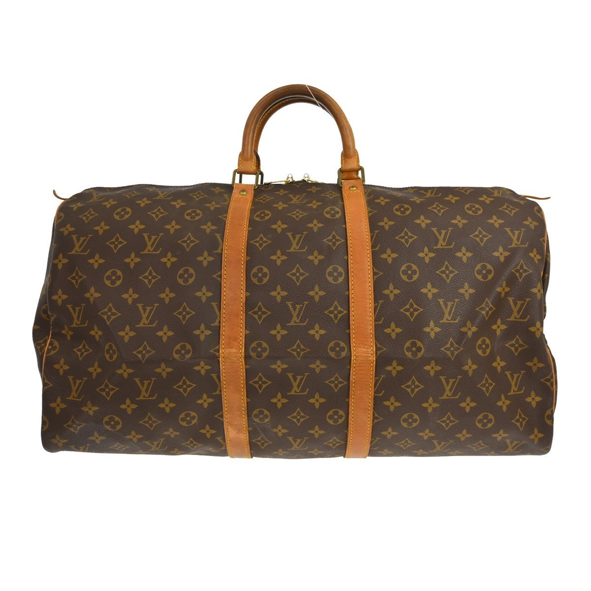 Louis Vuitton Louis Vuitton Keepall Bag Monogram Canvas Brown Canvas Travel Bag Bag (Authentic Pre-Loved)