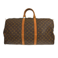 Louis Vuitton Louis Vuitton Keepall Bag Monogram Canvas Brown Canvas Travel Bag Bag (Authentic Pre-Loved)