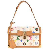Louis Vuitton Eye Miss You Bag Monogram Multicolor White Canvas Clutche & Pouche Bag (Authentic Pre-Loved)