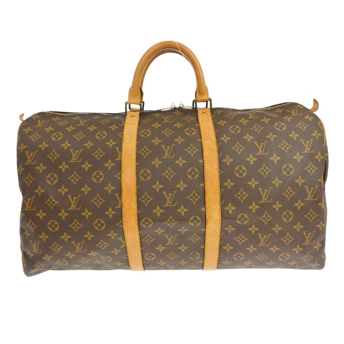 Louis Vuitton Louis Vuitton Keepall Bag Monogram Canvas Brown Canvas Travel Bag Bag (Authentic Pre-Loved)