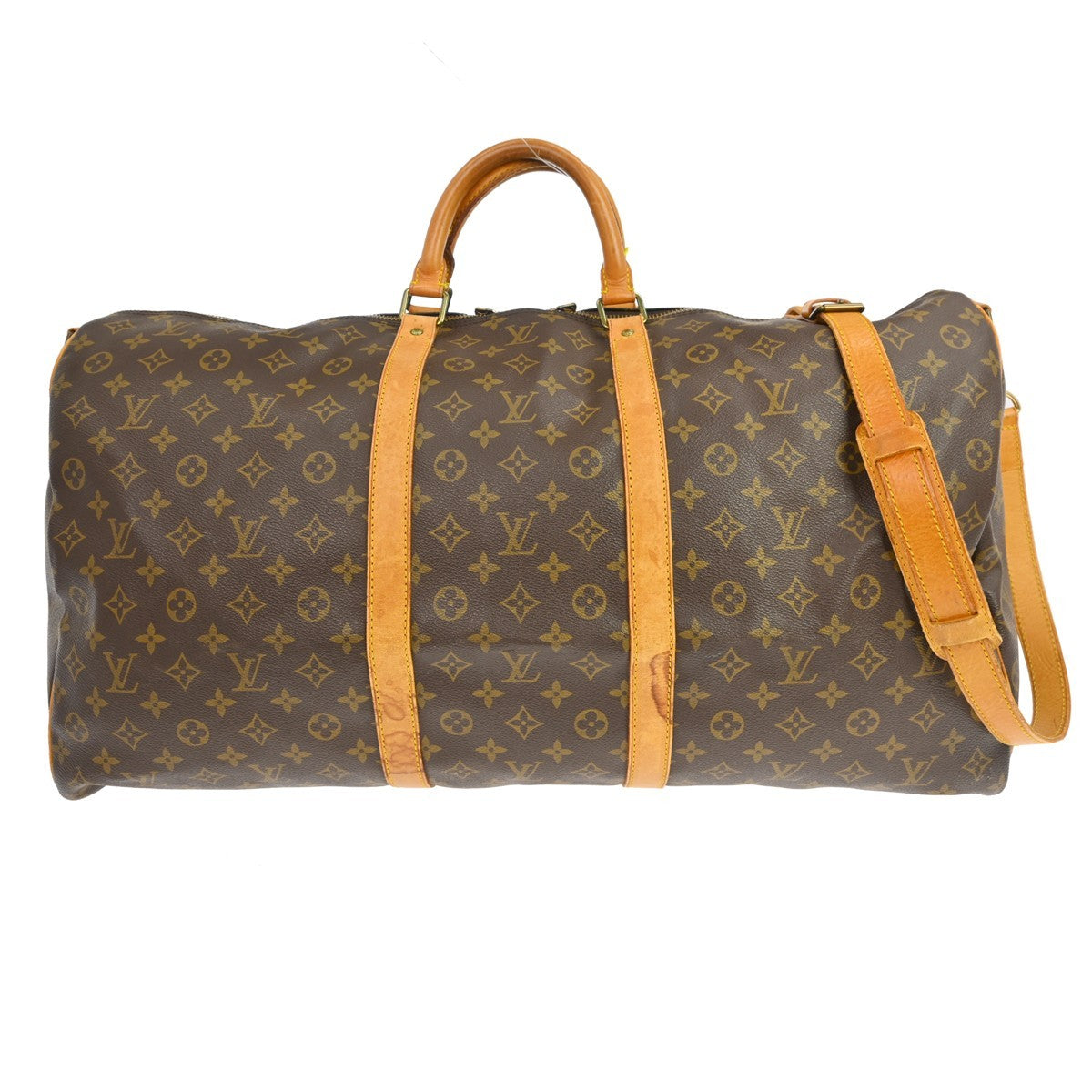 Louis Vuitton Louis Vuitton Keepall Bandouliere Bag Monogram Canvas Brown Canvas Travel Bag Bag (Pre-Loved)