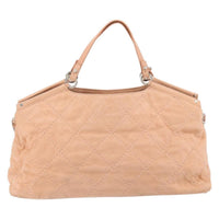 Chanel Cc Sea Hit Tote Quilted Iridescent Calfskin Pink Leather Shoulder Bag Bag (Authentic Pre-Loved)