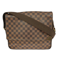 Louis Vuitton Shelton Messenger Bag Damier Brown Canvas Shoulder Bag Bag (Pre-Loved)