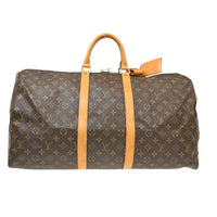 Louis Vuitton Louis Vuitton Keepall Bag Monogram Canvas Brown Canvas Travel Bag Bag (Authentic Pre-Loved)