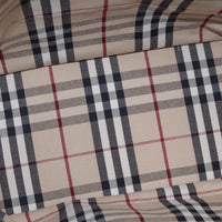 Burberry Nova Check Tote Canvas Check Pattern Beige Canvas Tote Bag Bag (Authentic Pre-Loved)
