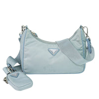 Prada Re-Edition 2005 Shoulder Bag Tessuto Blue Nylon Shoulder Bag Bag (Pre-Loved)
