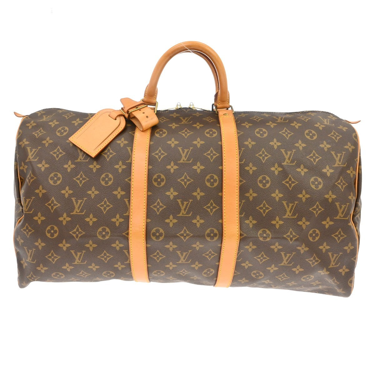 Louis Vuitton Louis Vuitton Keepall Bag Monogram Canvas Brown Canvas Travel Bag Bag (Authentic Pre-Loved)