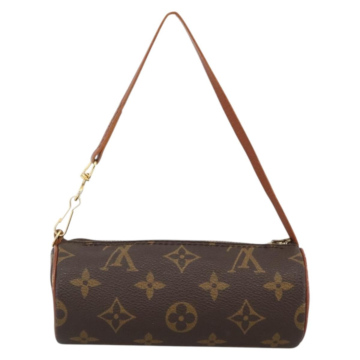 Louis Vuitton Papillon Pochette Monogram Canvas Brown Canvas Clutche & Pouche Bag (Authentic Pre-Loved)