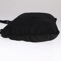 Prada Flat Messenger Bag Tessuto Black Nylon Shoulder Bag Bag (Authentic Pre-Loved)