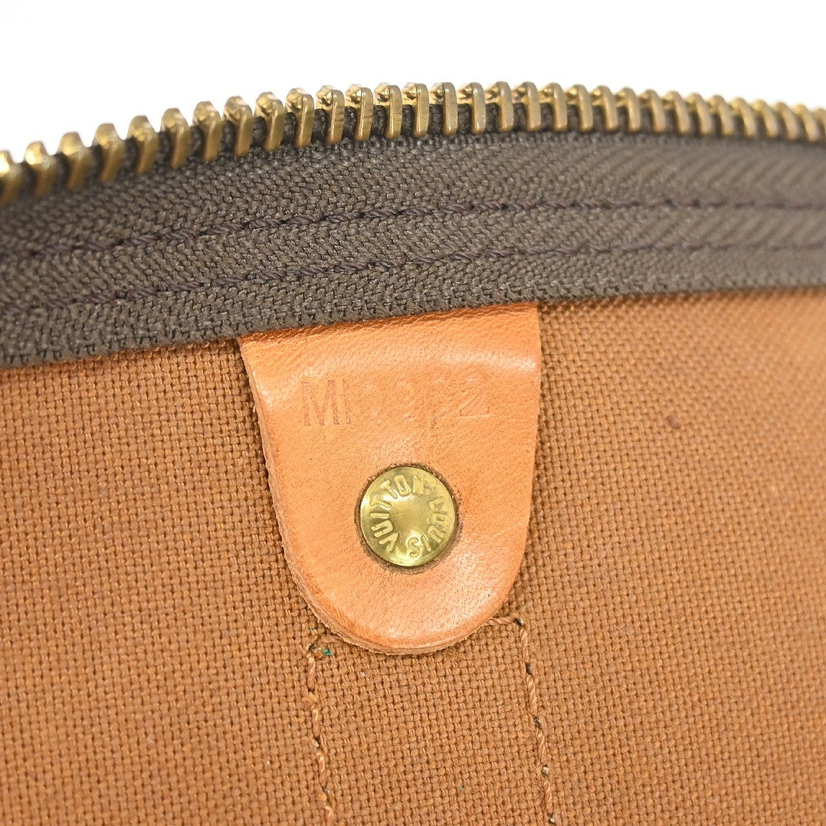 Louis Vuitton Louis Vuitton Keepall Bag Monogram Canvas Brown Canvas Travel Bag Bag (Pre-Loved)