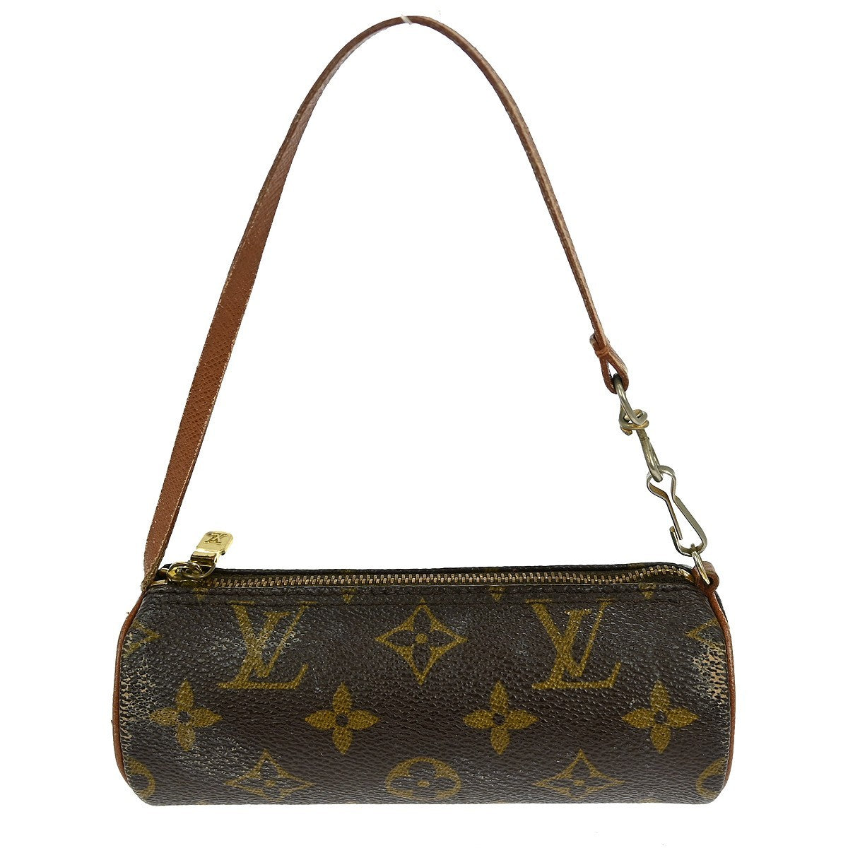Louis Vuitton Papillon Pochette Monogram Canvas Brown Canvas Clutche & Pouche Bag (Pre-Loved)