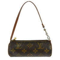 Louis Vuitton Papillon Pochette Monogram Canvas Brown Canvas Clutche & Pouche Bag (Pre-Loved)