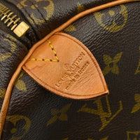 Louis Vuitton Keepall Bag Monogram Canvas Brown Canvas Travel Bag Bag (Authentic Pre-Loved)