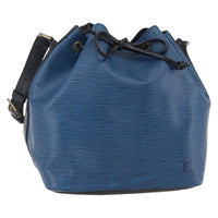 Louis Vuitton Petit Noe Handbag Epi Leather Blue Leather Shoulder Bag Bag (Authentic Pre-Loved)