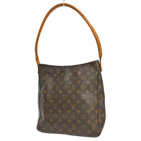 Louis Vuitton Louis Vuitton Monogram Looping Handbag Monogram Canvas Brown Canvas Shoulder Bag Bag (Authentic Pre-Loved)