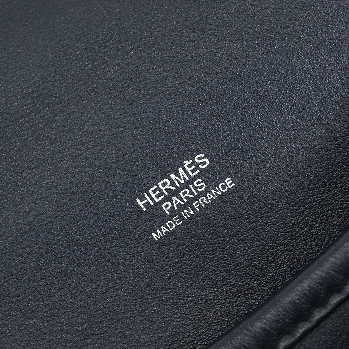 Hermes Barda Messenger Bag Veau Sikkim Blue Leather Shoulder Bag Bag (Pre-Loved)