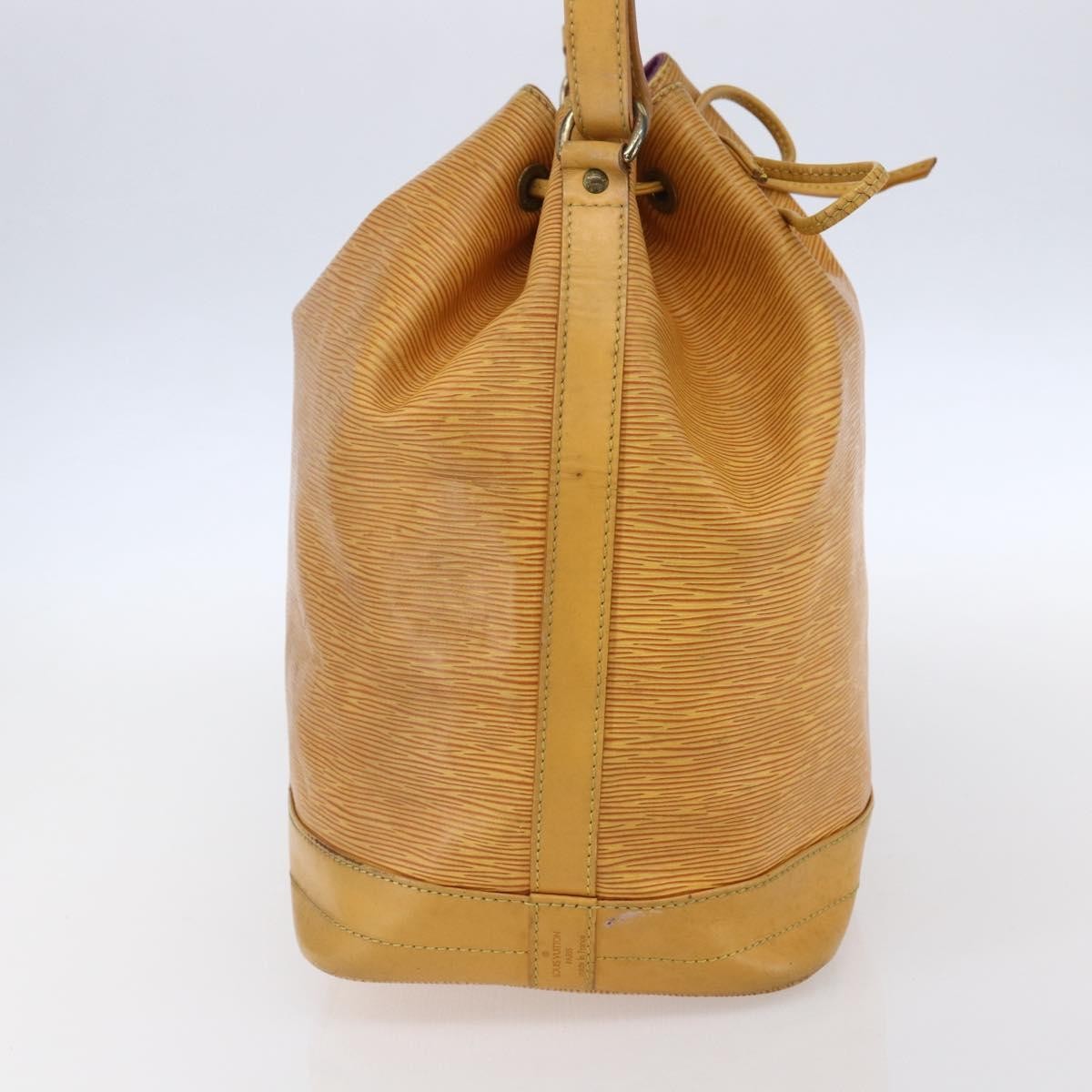 Louis Vuitton Petit Noe Nm Handbag Epi Leather Yellow Leather Shoulder Bag Bag (Authentic Pre-Loved)