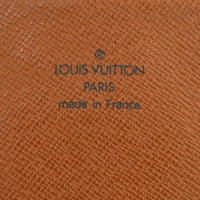 Louis Vuitton Cartouchiere Handbag Monogram Canvas Brown Canvas Shoulder Bag Bag (Authentic Pre-Loved)