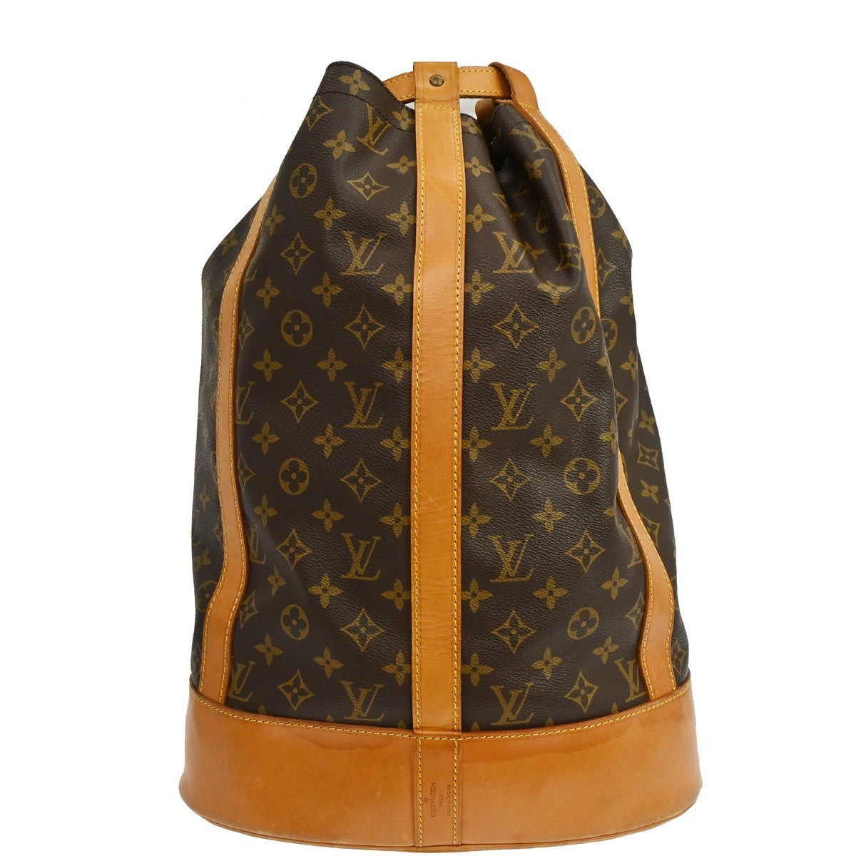 Louis Vuitton Randonnee Backpack Monogram Canvas Brown Canvas Shoulder Bag Bag (Pre-Loved)