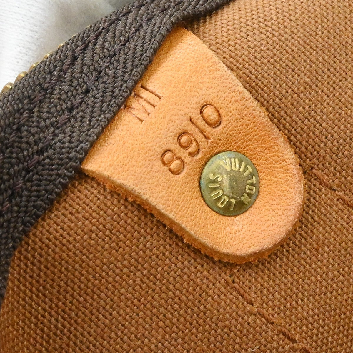 Louis Vuitton Keepall Bag Monogram Canvas Brown Canvas Travel Bag Bag (Authentic Pre-Loved)