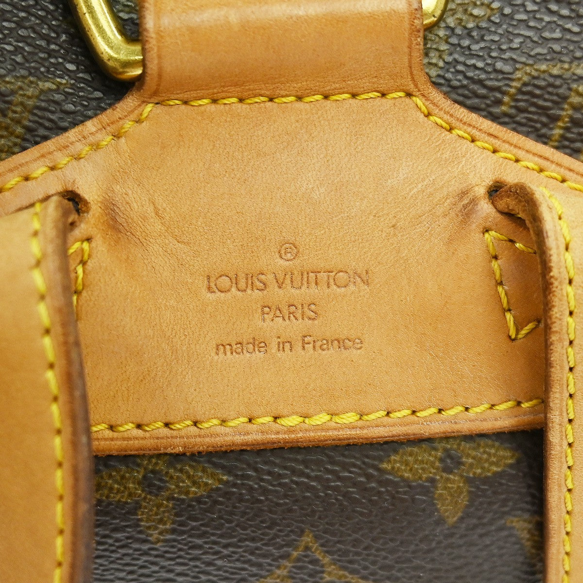 Louis Vuitton Vintage Montsouris Backpack Monogram Canvas Brown Canvas – Bluefly