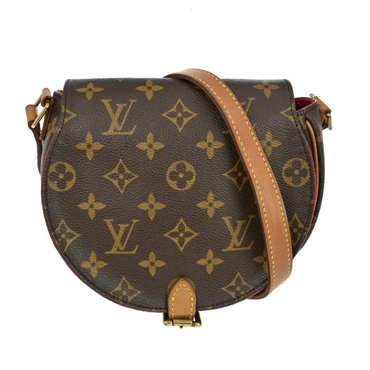 Louis Vuitton Louis Vuitton Tambourine Handbag Monogram Canvas Brown Canvas Shoulder Bag Bag (Pre-Loved)
