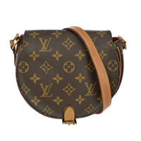 Louis Vuitton Louis Vuitton Tambourine Handbag Monogram Canvas Brown Canvas Shoulder Bag Bag (Pre-Loved)