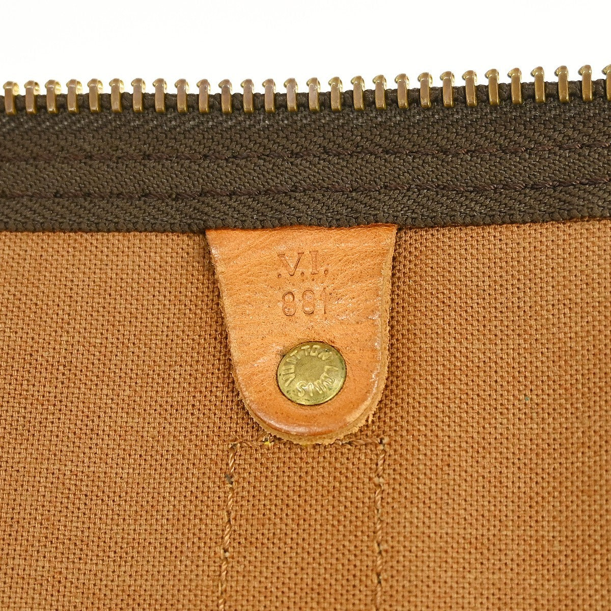 Louis Vuitton Louis Vuitton Keepall Bandouliere Bag Monogram Canvas Brown Canvas Travel Bag Bag (Authentic Pre-Loved)