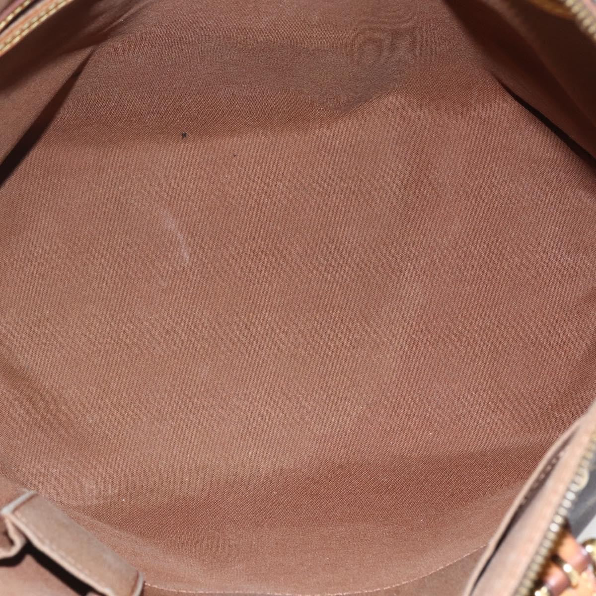 Louis Vuitton Palermo Handbag Monogram Canvas Brown Canvas Tote Bag Bag (Authentic Pre-Loved)