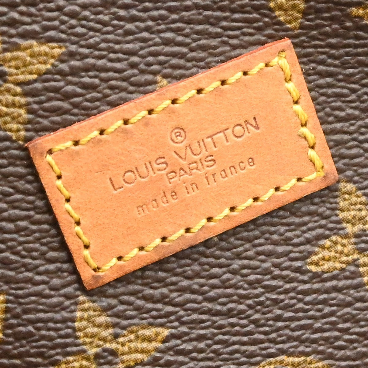 Louis Vuitton Louis Vuitton Saumur Handbag Monogram Canvas Brown Canvas Shoulder Bag Bag (Authentic Pre-Loved)