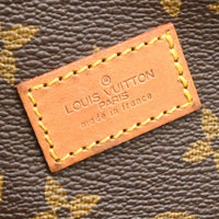 Louis Vuitton Louis Vuitton Saumur Handbag Monogram Canvas Brown Canvas Shoulder Bag Bag (Authentic Pre-Loved)