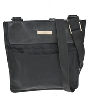 Gucci Vintage Shoulder Bag Nylon Black Nylon Shoulder Bag Bag (Authentic Pre-Loved)