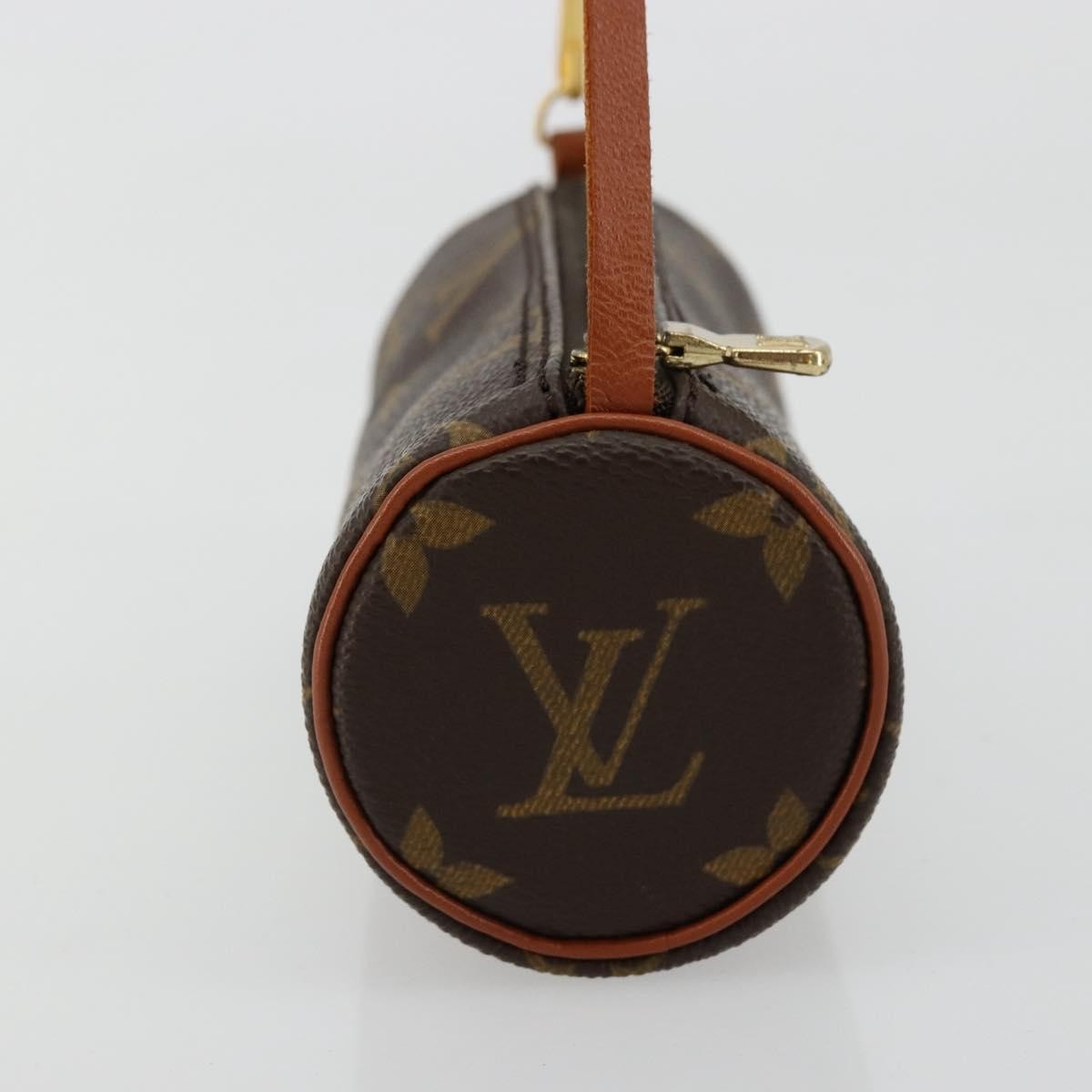 Louis Vuitton Papillon Pochette Monogram Canvas Brown Canvas Clutche & Pouche Bag (Authentic Pre-Loved)