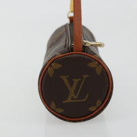 Louis Vuitton Papillon Pochette Monogram Canvas Brown Canvas Clutche & Pouche Bag (Authentic Pre-Loved)