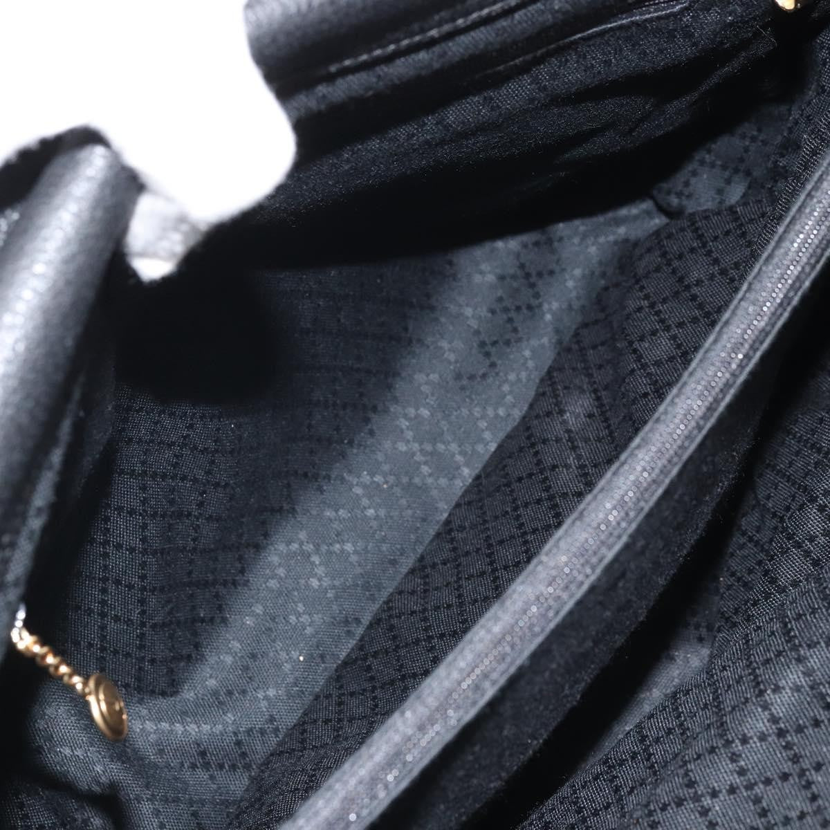 Gucci Bamboo Tote Bag Suede Black Suede Tote Bag Bag (Pre-Loved)