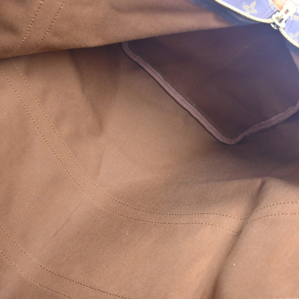 Louis Vuitton Keepall Bandouliere Bag Monogram Canvas Brown Canvas Travel Bag Bag (Authentic Pre-Loved)