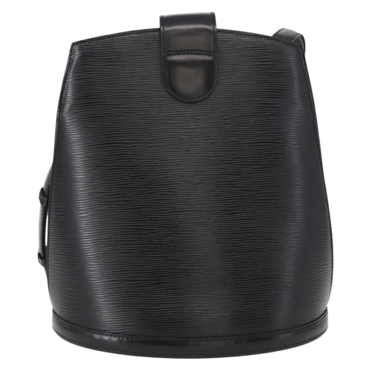 Louis Vuitton Cluny Shoulder Bag Epi Leather Black Leather Shoulder Bag Bag (Authentic Pre-Loved)