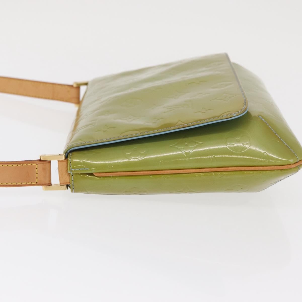 Louis Vuitton Thompson Street Handbag Monogram Vernis Green Patent_Leather Shoulder Bag Bag (Authentic Pre-Loved)