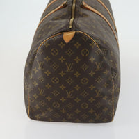 Louis Vuitton Keepall Bag Monogram Canvas Brown Canvas Travel Bag Bag (Pre-Loved)
