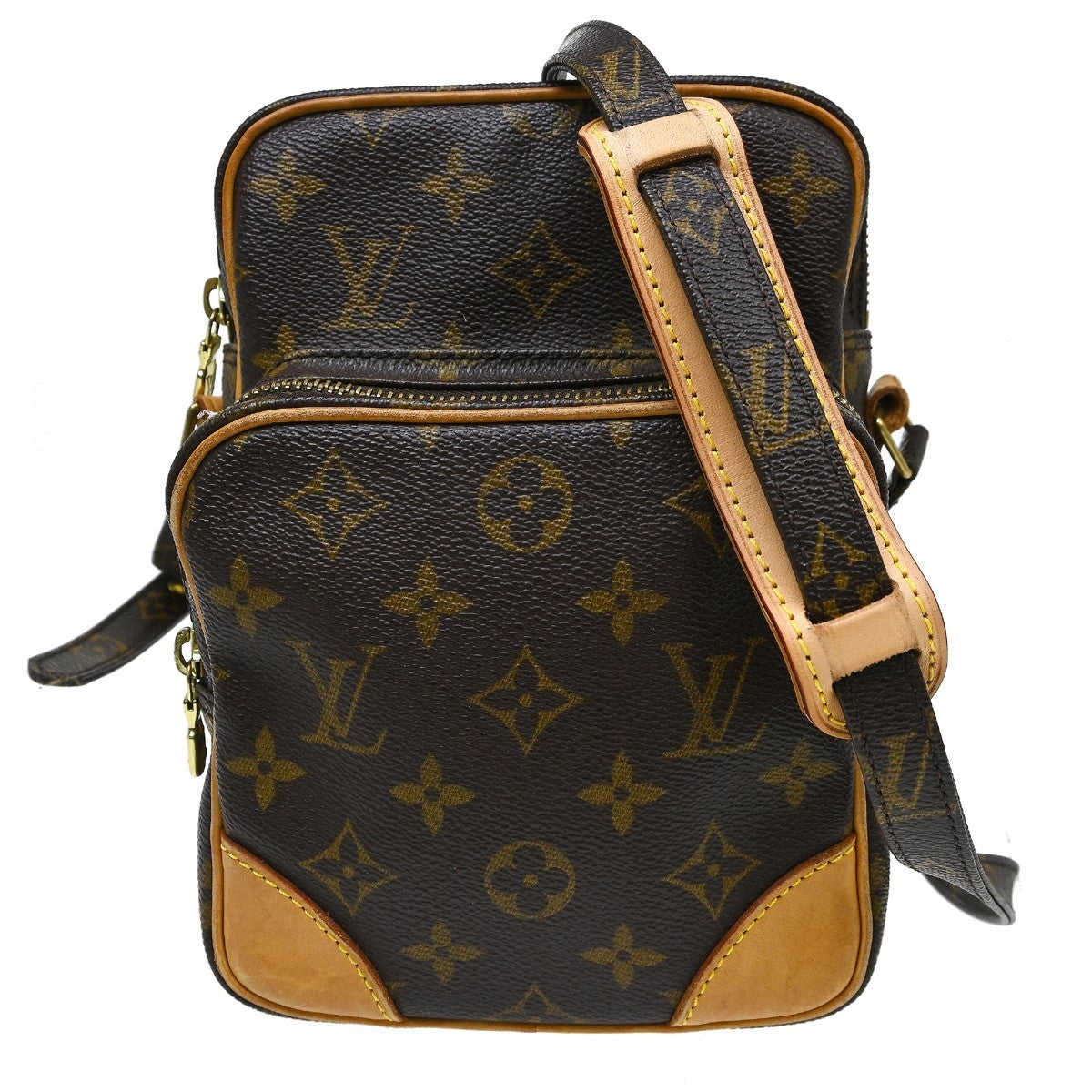 Louis Vuitton Louis Vuitton Amazone Bag Monogram Canvas Brown Canvas Shoulder Bag Bag (Pre-Loved)