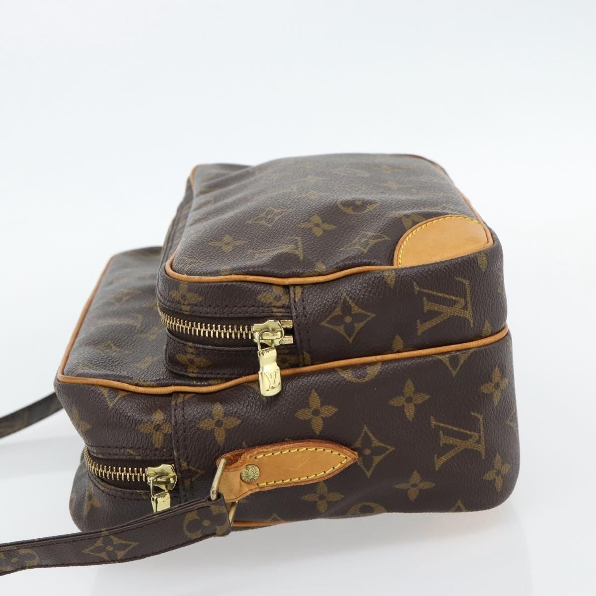 Louis Vuitton Nil Messenger Bag Monogram Canvas Brown Canvas Shoulder Bag Bag (Pre-Loved)