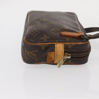 Louis Vuitton Pochette Marly Bandouliere Bag Monogram Canvas Brown Canvas Clutche & Pouche Bag (Authentic Pre-Loved)