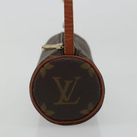 Louis Vuitton Papillon Pochette Monogram Canvas Brown Canvas Clutche & Pouche Bag (Pre-Loved)